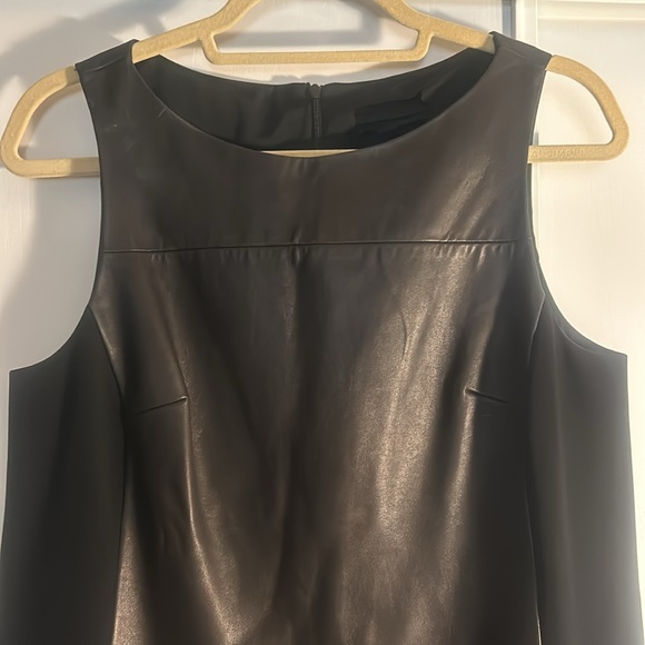 🎉4X HOST PICK🎉 Rag & Bone “Corina” Lambskin Leather Fringe Dress - Picture 4 of 10